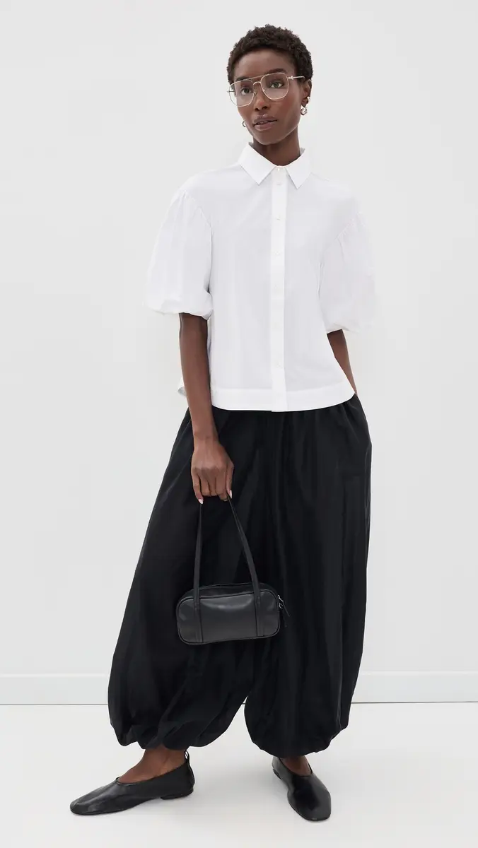 MEIMEIJ Voluminous Sleeve Cotton Shirt | Thumbnail 5 MEIMEIJ Voluminous Sleeve Cotton Shirt | Thumbnail 5