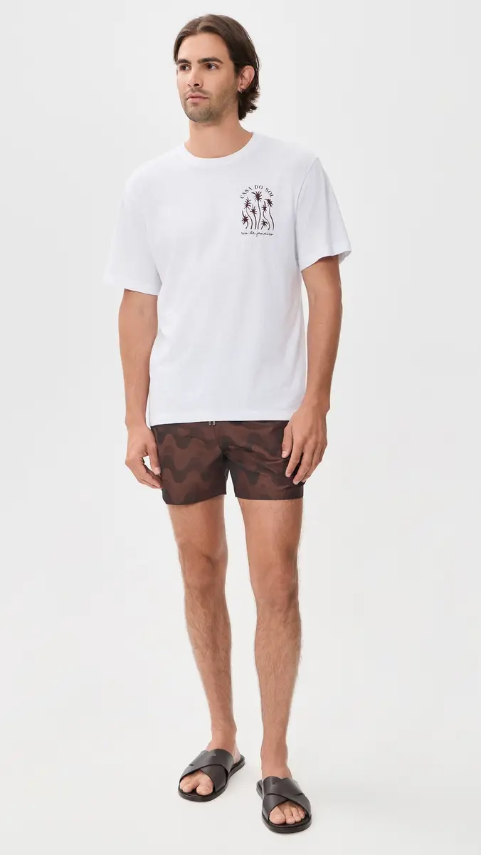 Frescobol Carioca Rio Sport Copacabana Jacquard Swim Trunks 4 | Thumbnail 5 Frescobol Carioca Rio Sport Copacabana Jacquard Swim Trunks 4 | Thumbnail 5
