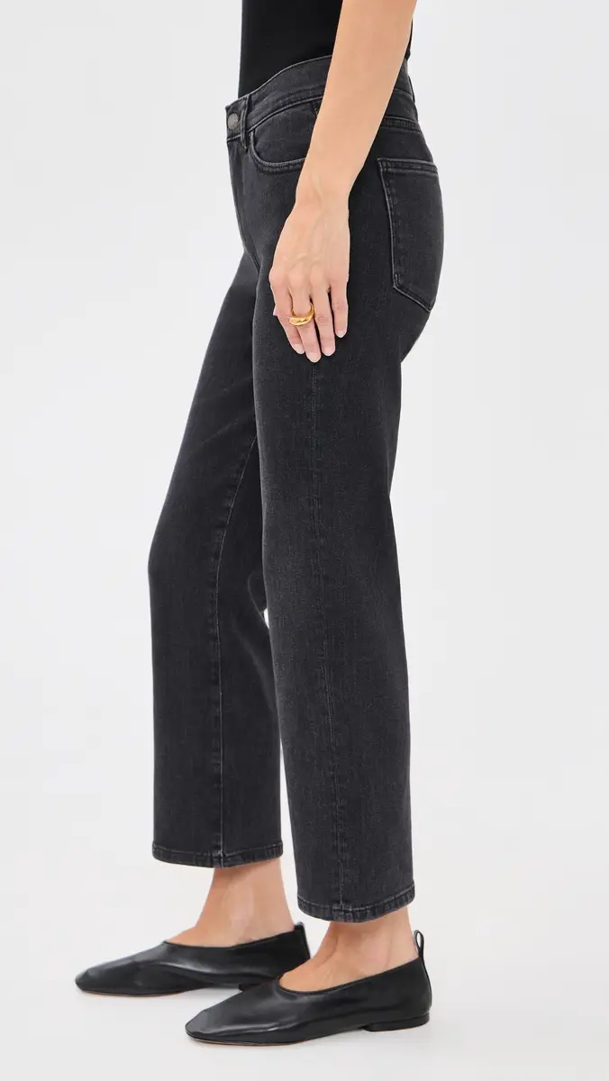 DL1961 Halle Instasculpt Straight Petite Jeans | Thumbnail 4 DL1961 Halle Instasculpt Straight Petite Jeans | Thumbnail 4
