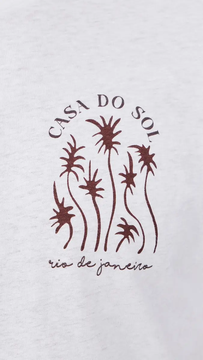 Frescobol Carioca Dinis Cotton Box Wave Printed T-Shirt | Thumbnail 6 Frescobol Carioca Dinis Cotton Box Wave Printed T-Shirt | Thumbnail 6