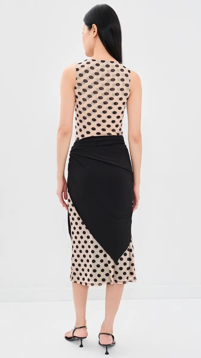 Norma Kamali Triangle Scarf Skirt | Thumbnail 3 Norma Kamali Triangle Scarf Skirt | Thumbnail 3