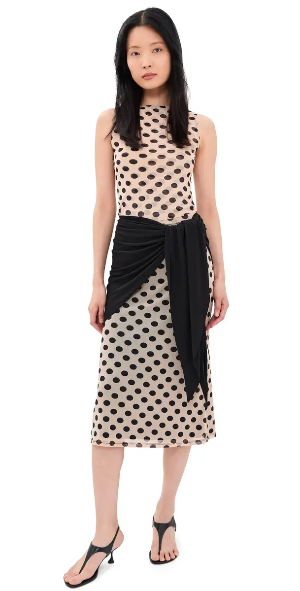 Norma Kamali Triangle Scarf Skirt | Image 1 Norma Kamali Triangle Scarf Skirt | Image 1