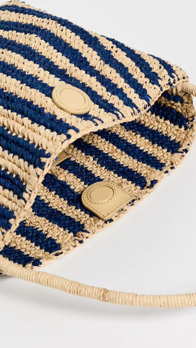 Madewell Handwoven Shoulder Bag - Raffia Stripe | Thumbnail 6