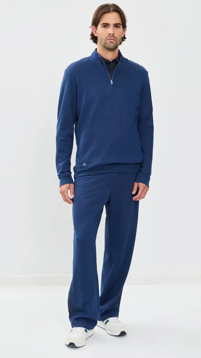 Adidas Golf Ultimate365+ Climawarm Brushed Quarter Zip Sweatshirt | Thumbnail 5 Adidas Golf Ultimate365+ Climawarm Brushed Quarter Zip Sweatshirt | Thumbnail 5
