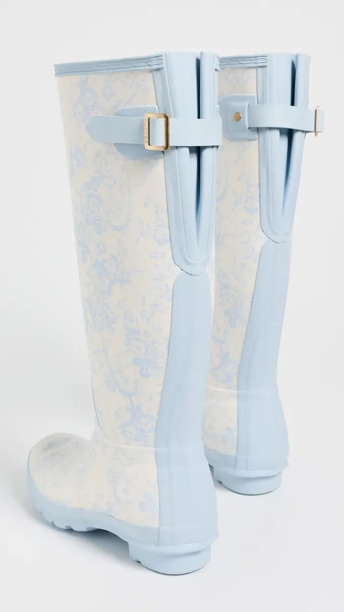 Hunter Boots Hunter x LoveShackFancy Original Tall Back Adjustable Boots | Thumbnail 4 Hunter Boots Hunter x LoveShackFancy Original Tall Back Adjustable Boots | Thumbnail 4