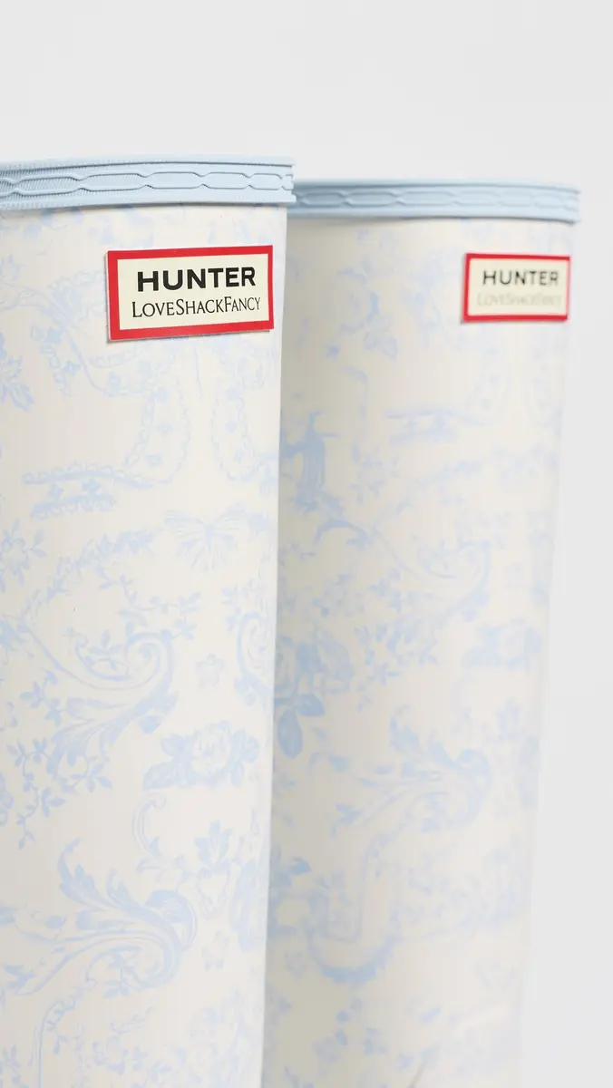 Hunter Boots Hunter x LoveShackFancy Original Tall Back Adjustable Boots | Thumbnail 6 Hunter Boots Hunter x LoveShackFancy Original Tall Back Adjustable Boots | Thumbnail 6