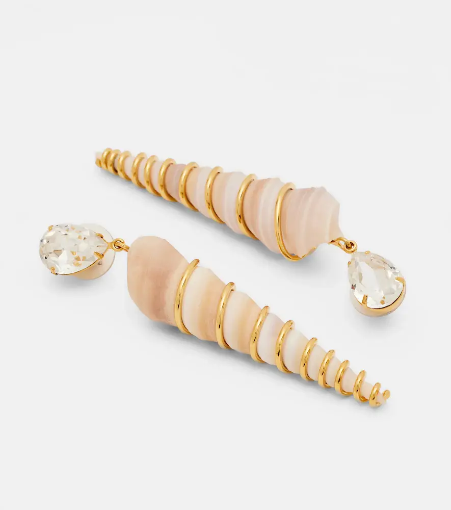 Jennifer Behr Embellished drop earrings | Thumbnail 4