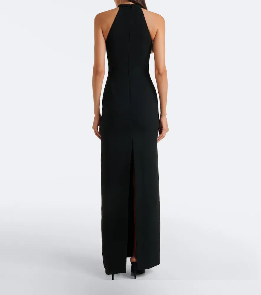 David Koma Embellished halterneck cady gown | Thumbnail 4 David Koma Embellished halterneck cady gown | Thumbnail 4