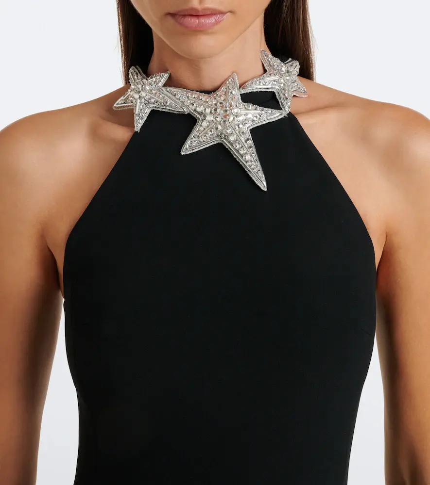 David Koma Embellished halterneck cady gown | Thumbnail 5 David Koma Embellished halterneck cady gown | Thumbnail 5