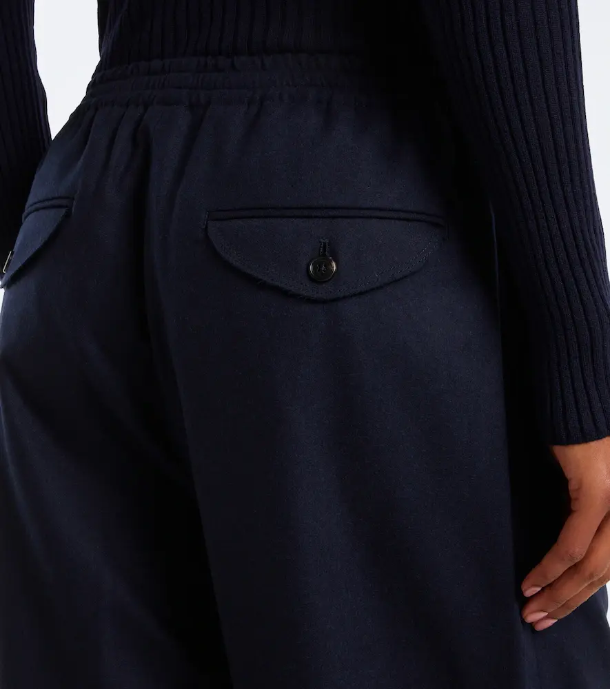 Jil Sander Wool wide-leg pants | Thumbnail 2 Jil Sander Wool wide-leg pants | Thumbnail 2