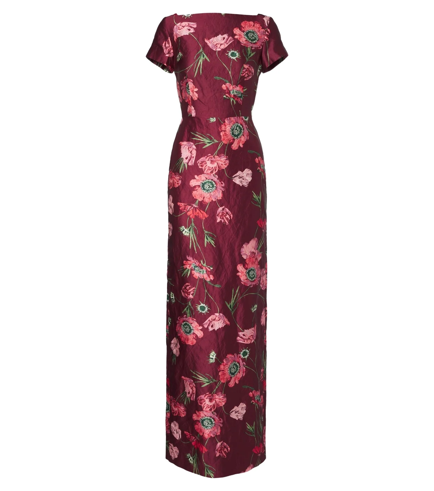Floral satin gown Floral satin gown
