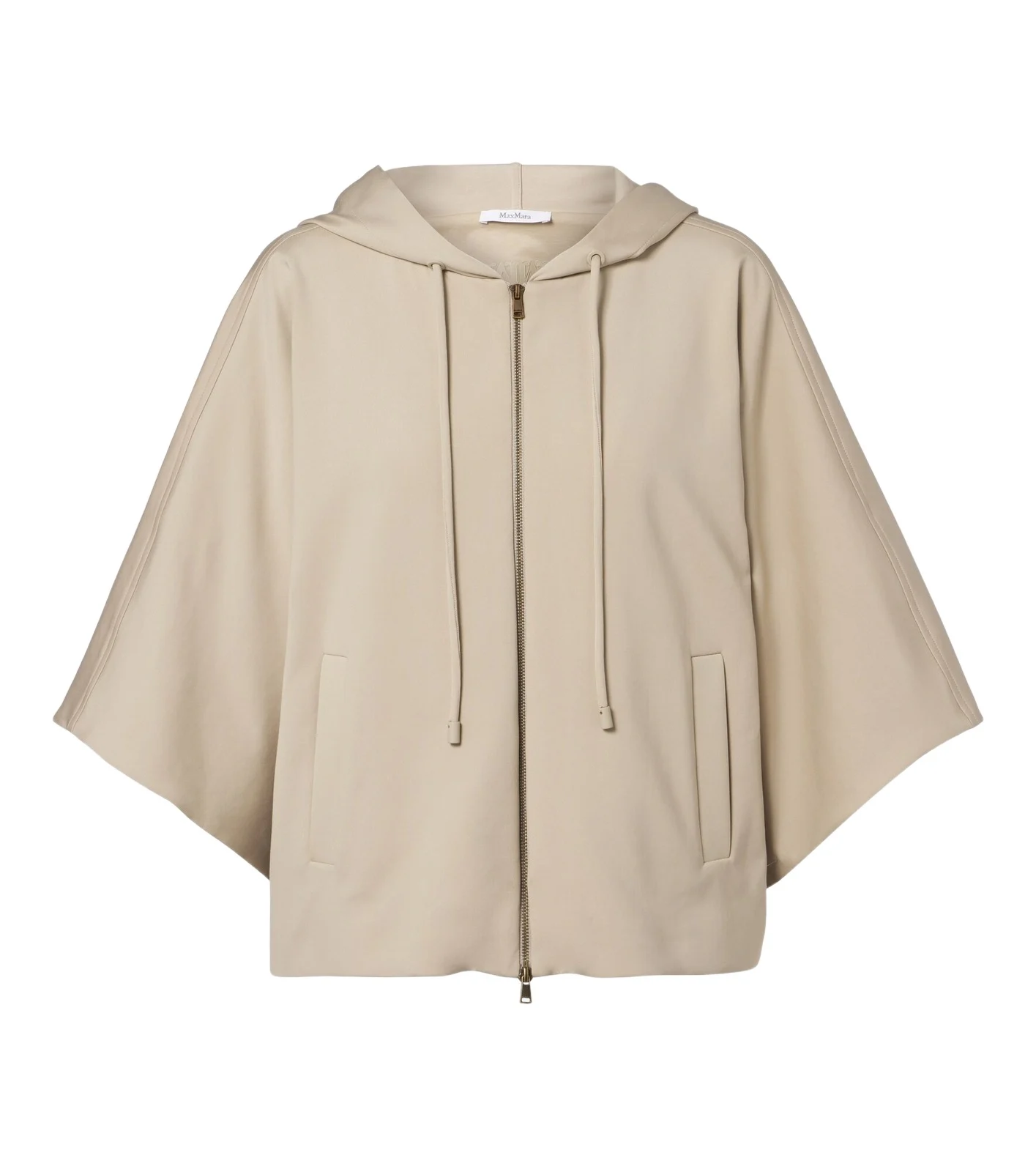 Caped zip-up hoodie Caped zip-up hoodie
