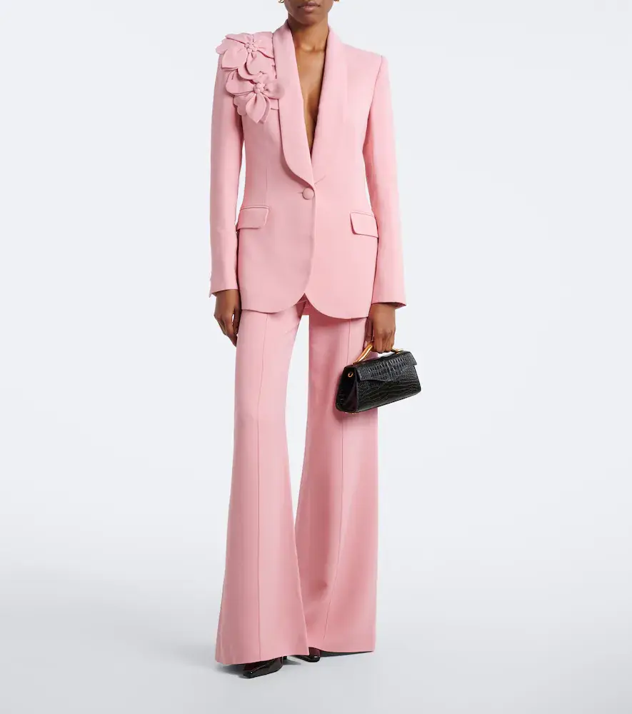 Elie Saab Petit Wave croc-effect leather top-handle bag | Thumbnail 4