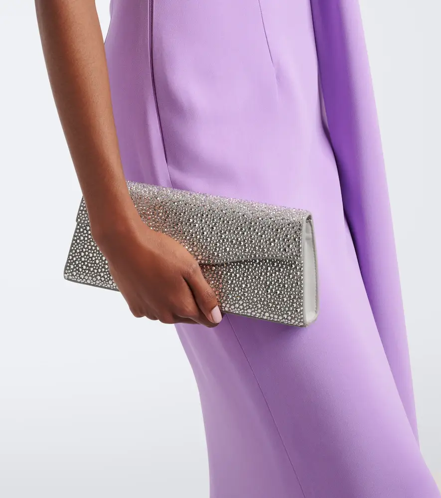 Elie Saab The Midnight embellished suede clutch | Thumbnail 4 Elie Saab The Midnight embellished suede clutch | Thumbnail 4