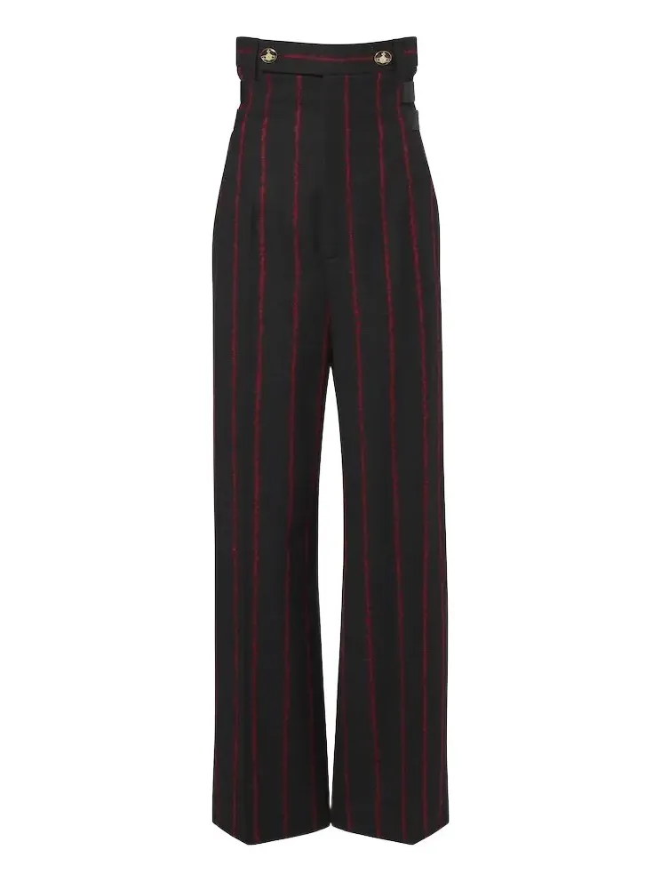 Lauren wool, alpaca, and mohair-blend pants