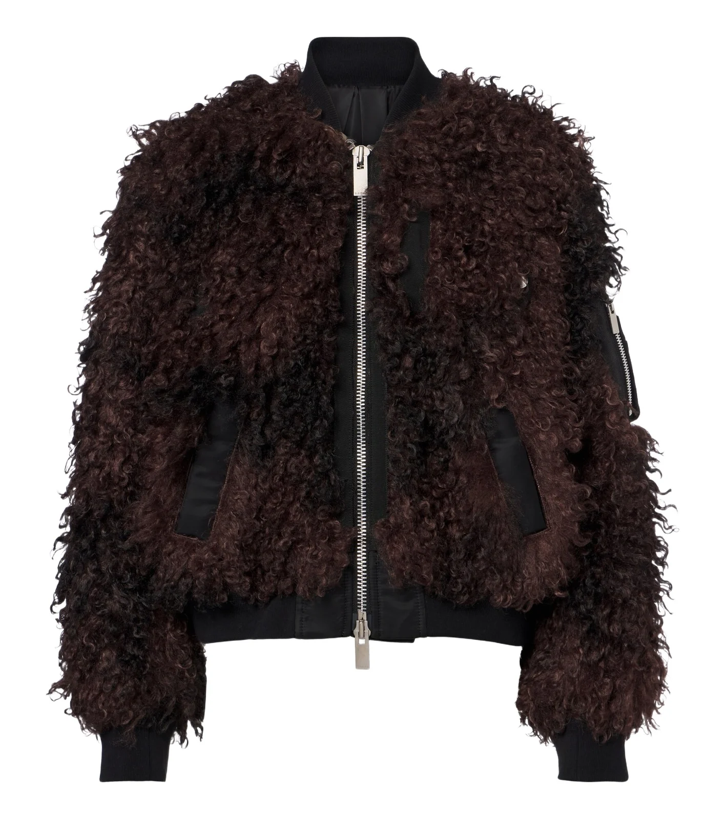 Oversized bomber jacket