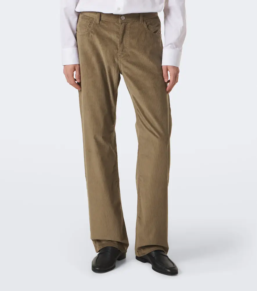 Etro Cotton corduroy straight pants | Thumbnail 5 Etro Cotton corduroy straight pants | Thumbnail 5