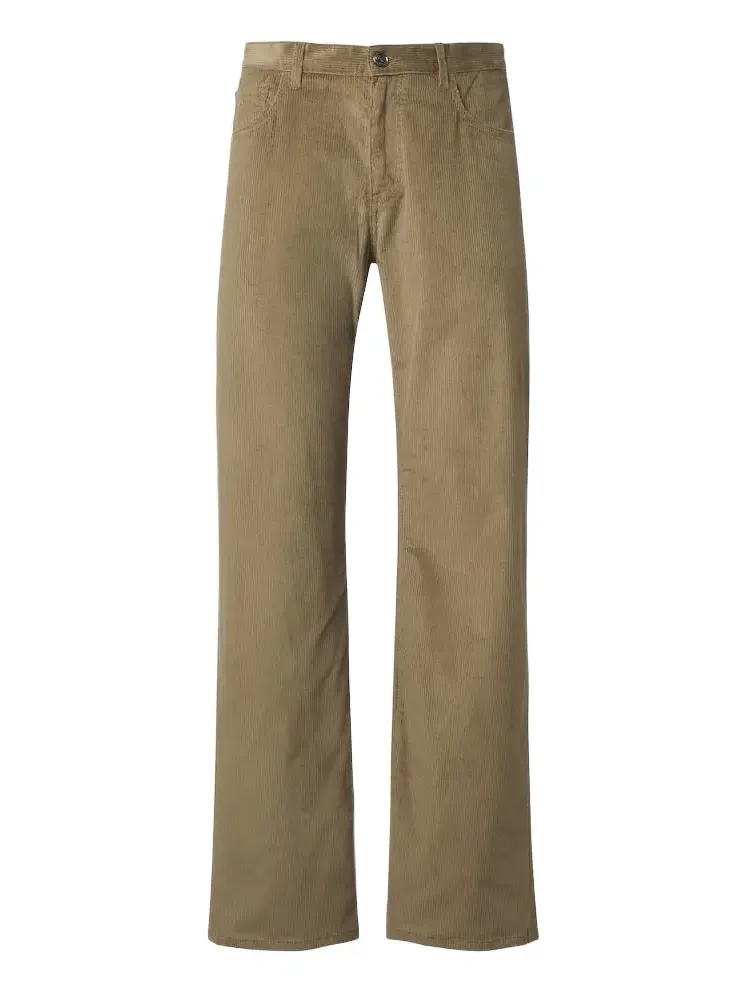 Cotton corduroy straight pants Cotton corduroy straight pants