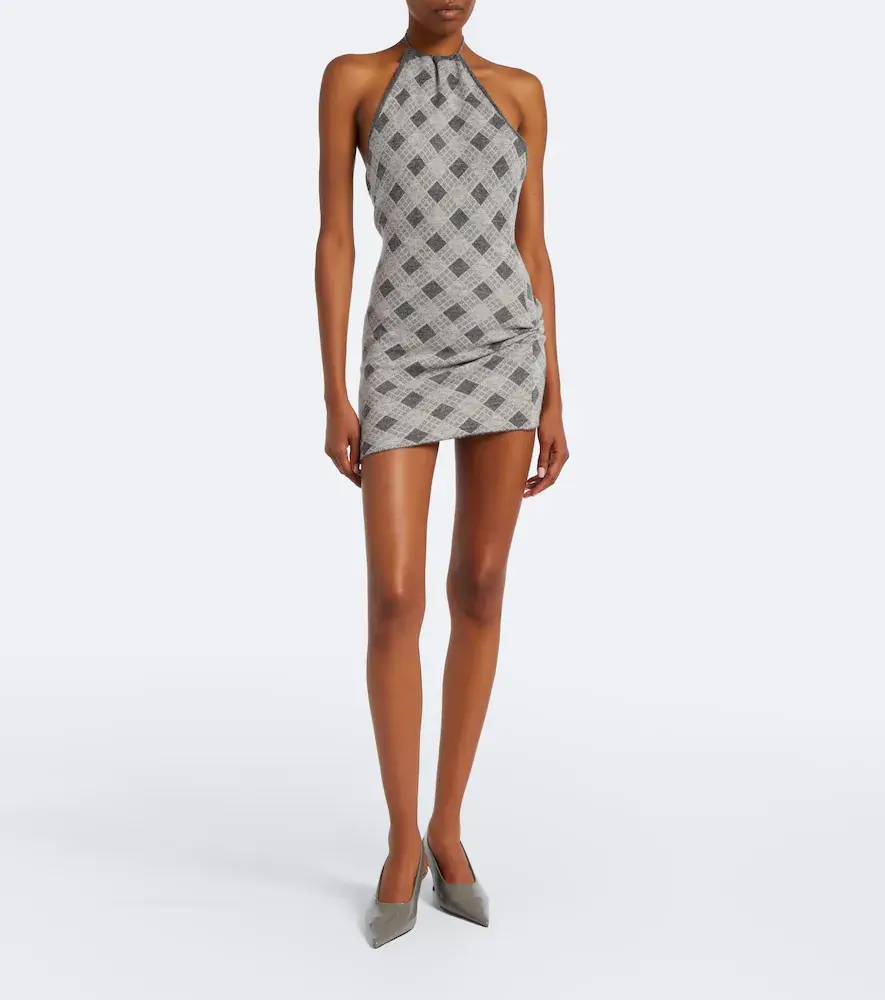 Aya Muse Axis wool-blend minidress | Thumbnail 5