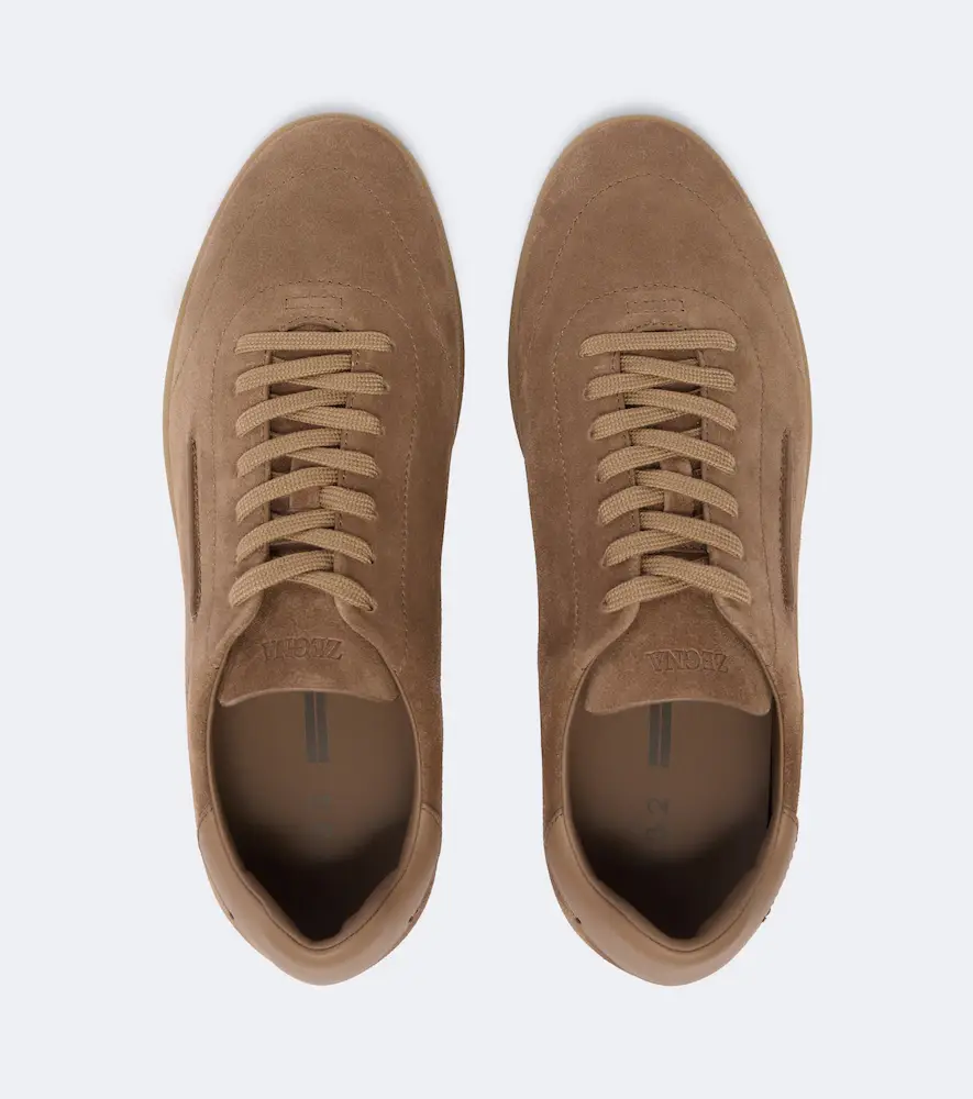 Zegna 232 suede sneakers | Thumbnail 2 Zegna 232 suede sneakers | Thumbnail 2