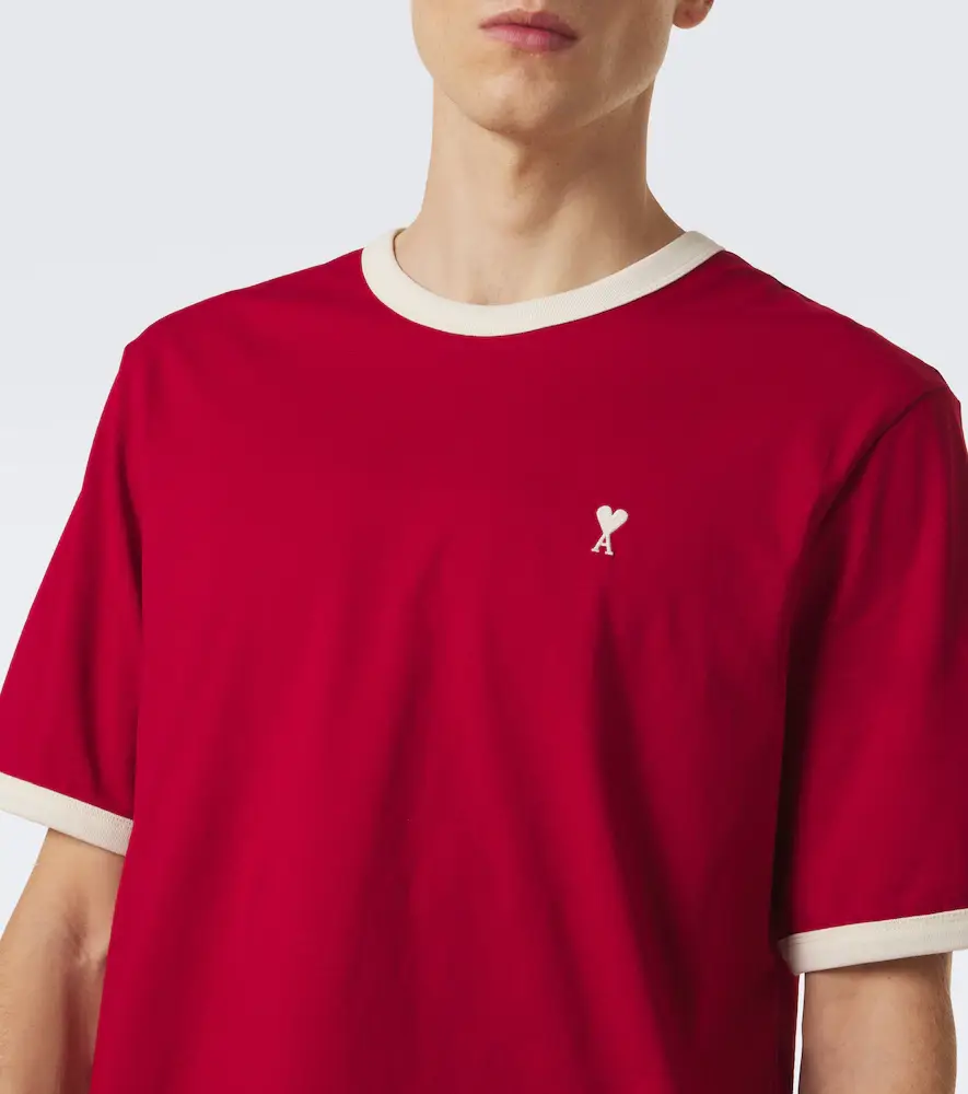 AMI PARIS Ami De Caur cotton jersey T-shirt | Thumbnail 2