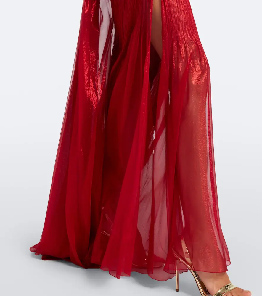 Maria Lucia Hohan Zephyra metallic silk corset gown | Thumbnail 2 Maria Lucia Hohan Zephyra metallic silk corset gown | Thumbnail 2
