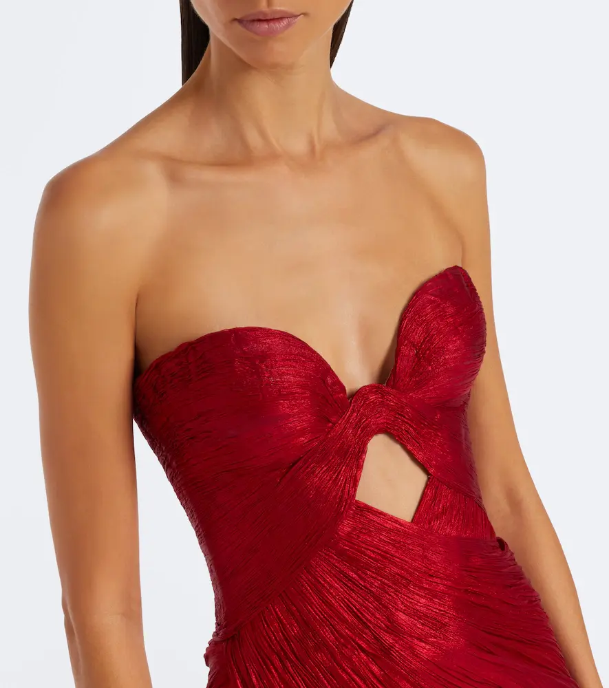 Maria Lucia Hohan Zephyra metallic silk corset gown | Thumbnail 5 Maria Lucia Hohan Zephyra metallic silk corset gown | Thumbnail 5