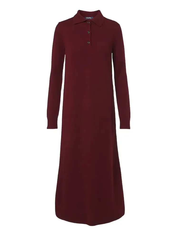 'S Max Mara Wool and cashmere polo dress 'S Max Mara Wool and cashmere polo dress