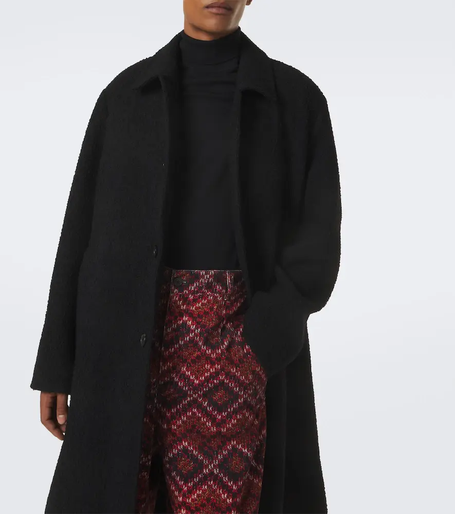 Dries Van Noten Wool-blend coat | Thumbnail 6 Dries Van Noten Wool-blend coat | Thumbnail 6