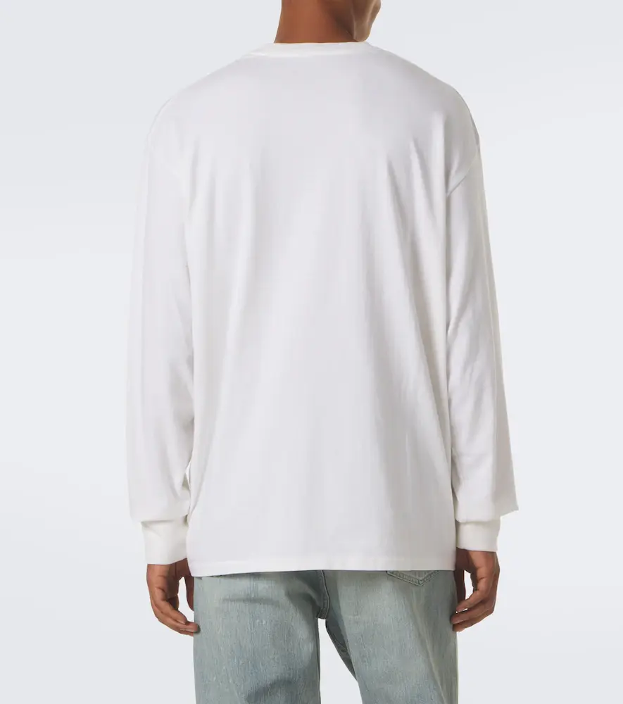 A.PRESSE A. Presse Cotton and cashmere T-shirt | Thumbnail 5