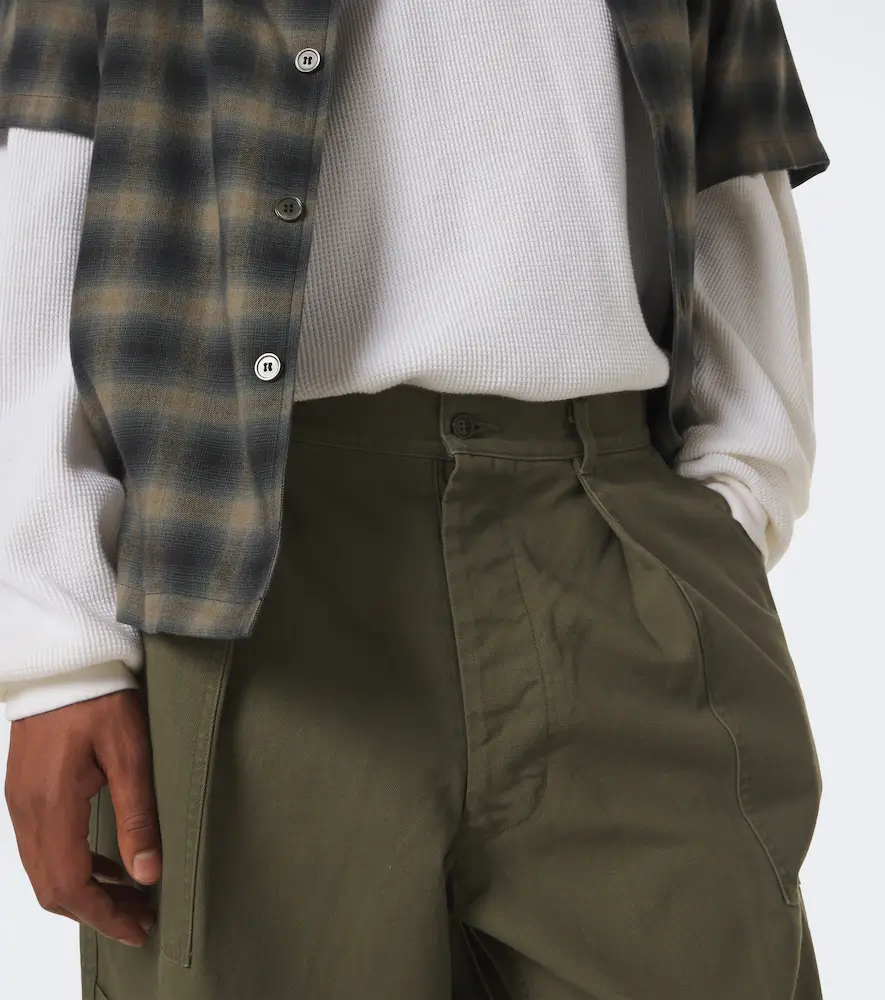 A.PRESSE A. Presse Cotton wide-leg pants | Thumbnail 2