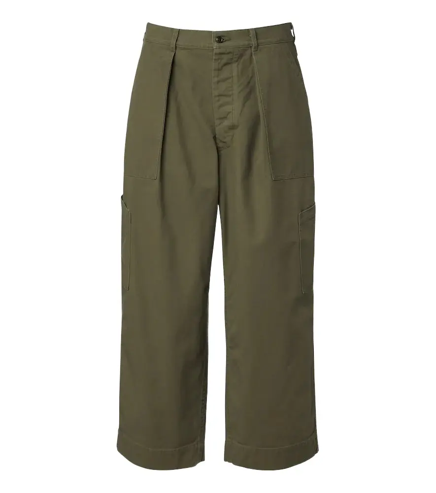 A.PRESSE A. Presse Cotton wide-leg pants | Image 1 A.PRESSE A. Presse Cotton wide-leg pants | Image 1