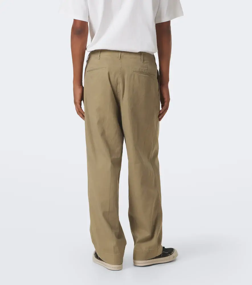 A.PRESSE A. Presse Vintage cotton chinos | Thumbnail 3
