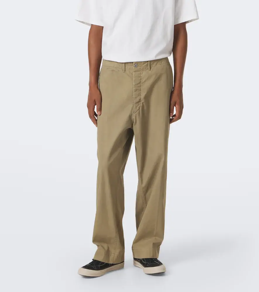 A.PRESSE A. Presse Vintage cotton chinos | Thumbnail 4