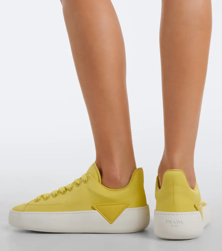 Prada Court Re-Nylon sneakers | Thumbnail 5 Prada Court Re-Nylon sneakers | Thumbnail 5