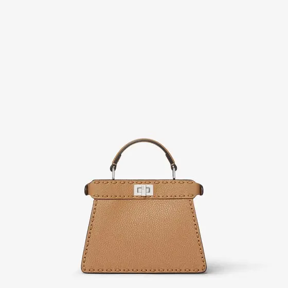 Fendi Peekaboo ISeeU Petite Selleria Bag with 306 Hand-Sewn Stitches | Thumbnail 3 Fendi Peekaboo ISeeU Petite Selleria Bag with 306 Hand-Sewn Stitches | Thumbnail 3