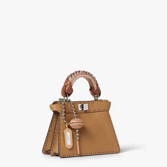 Fendi Peekaboo ISeeU Petite Selleria Bag with 306 Hand-Sewn Stitches | Thumbnail 6 Fendi Peekaboo ISeeU Petite Selleria Bag with 306 Hand-Sewn Stitches | Thumbnail 6