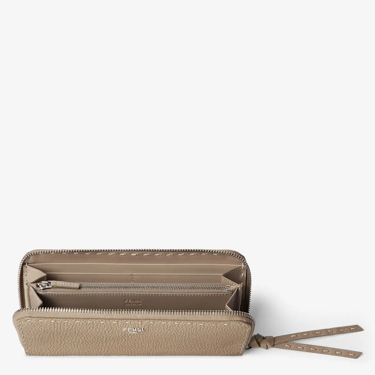 Fendi Zipper Around Peekaboo Large Selleria Wallet | Thumbnail 3 Fendi Zipper Around Peekaboo Large Selleria Wallet | Thumbnail 3