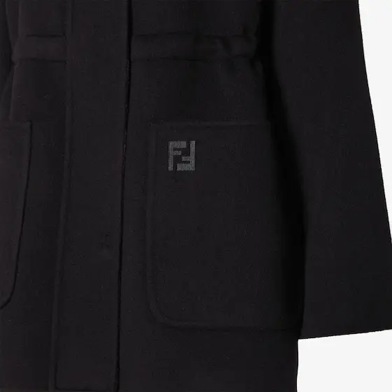 Fendi Parka-style blouson with detachable hood and adjustable | Thumbnail 3