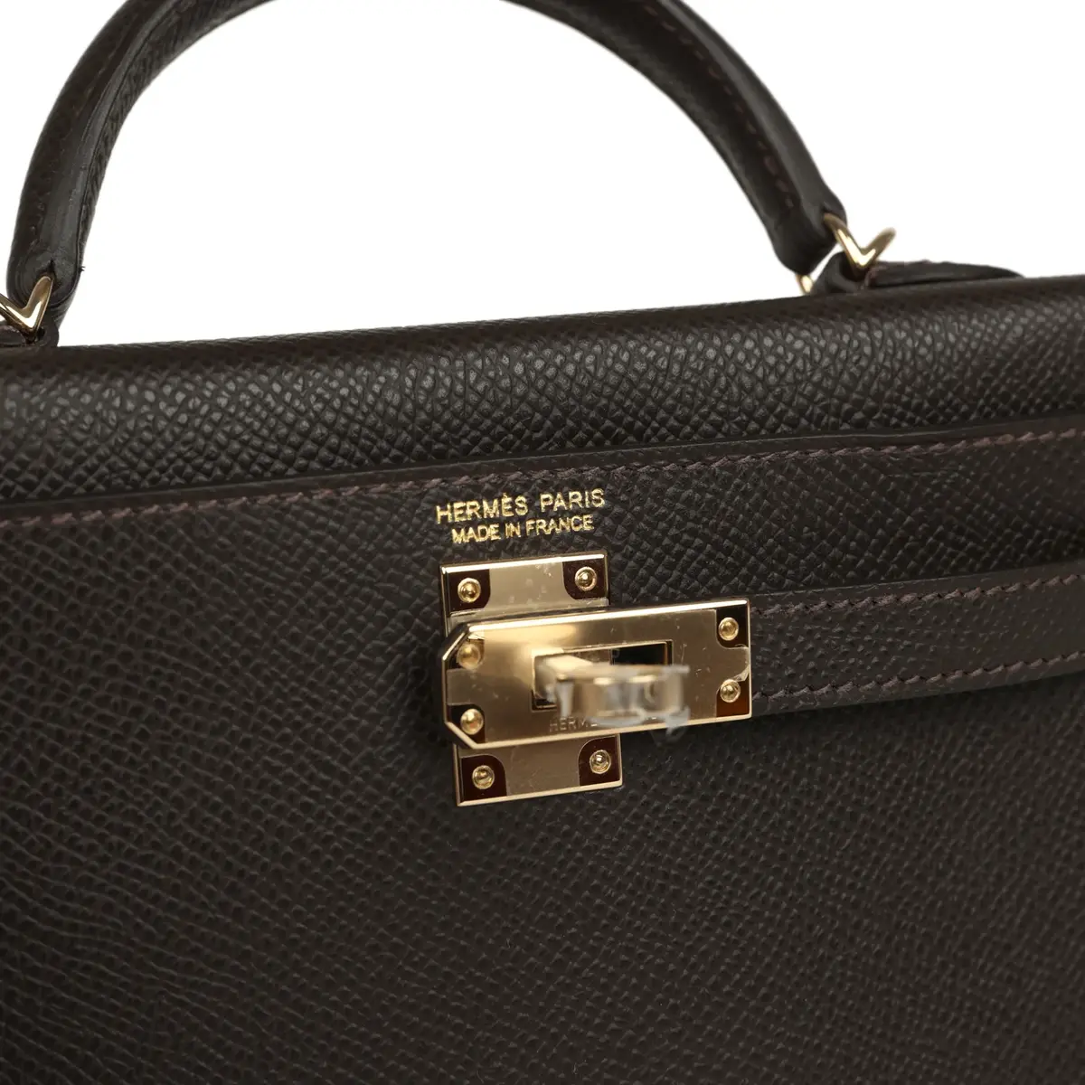 HERMÈS Hermes Kelly Sellier 20 Bai-Brun Epsom Permabrass Hardware | Thumbnail 7 HERMÈS Hermes Kelly Sellier 20 Bai-Brun Epsom Permabrass Hardware | Thumbnail 7