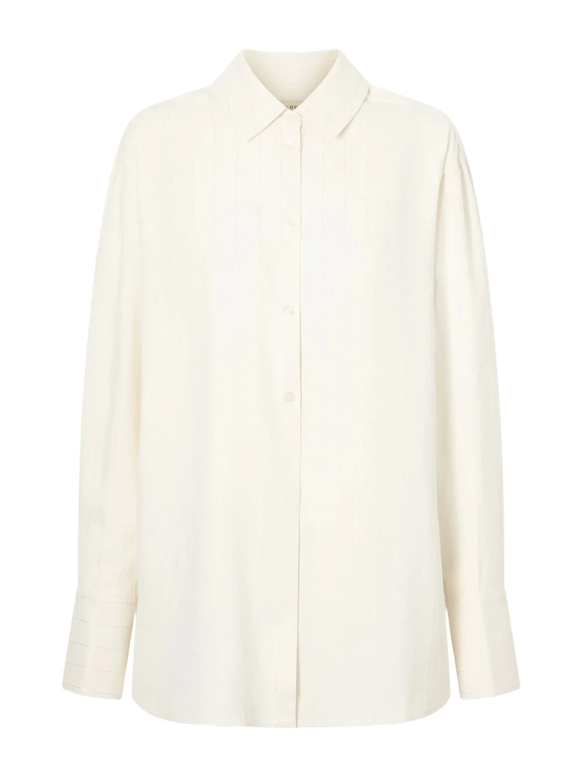 Kallmeyer Mollie Sequin-embellished Striped Twill Shirt