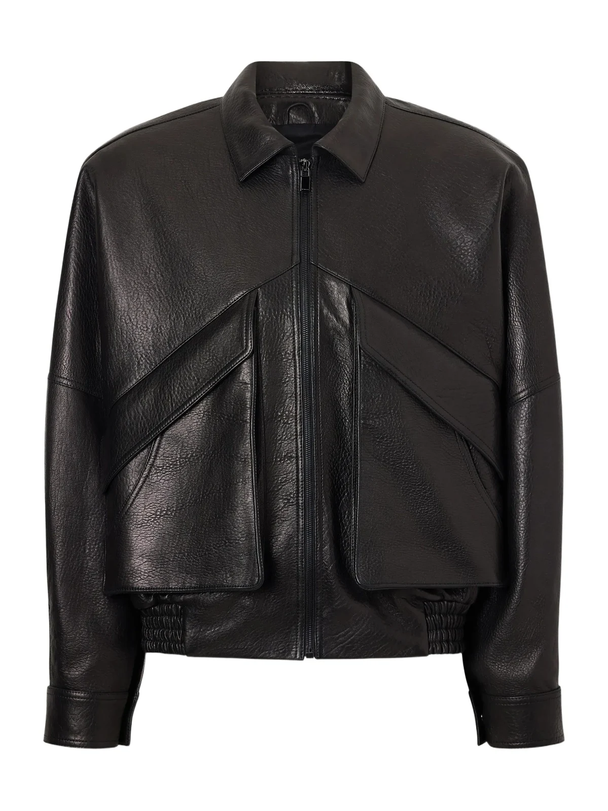 Magda Butrym Textured-leather Biker Jacket