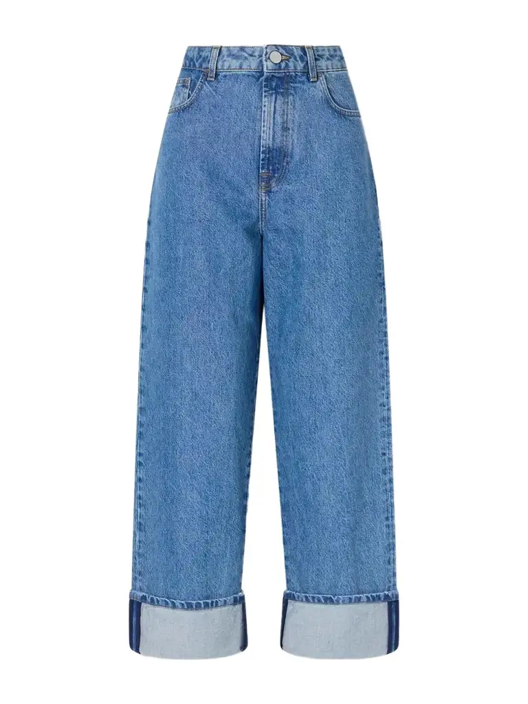 RÓHE Rixt Low-rise Wide-leg Jeans