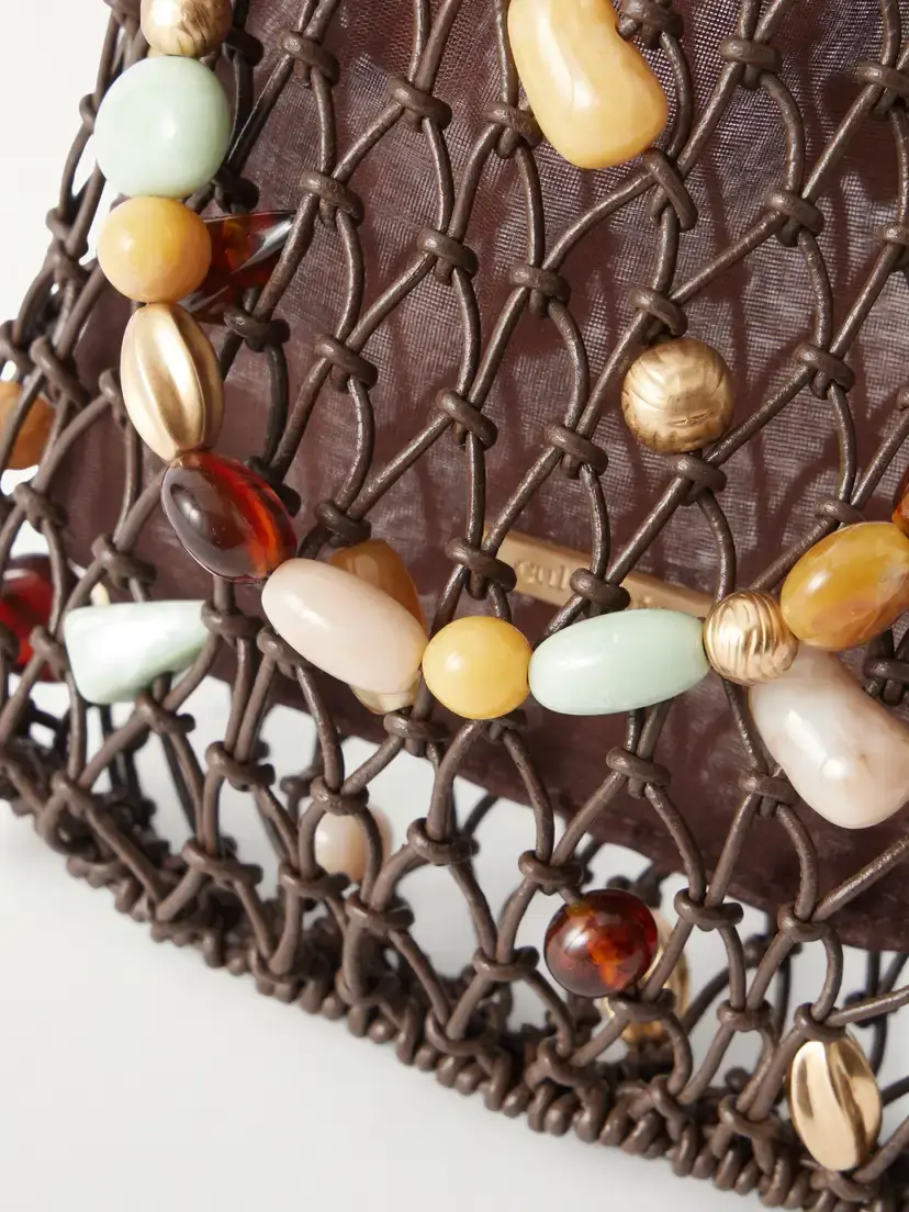 Cult Gaia Mercier Bead-embellished Mini Bag | Thumbnail 5