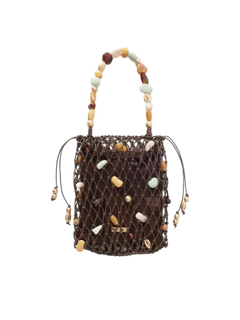 Cult Gaia Mercier Bead-embellished Mini Bag | Image 1 Cult Gaia Mercier Bead-embellished Mini Bag | Image 1