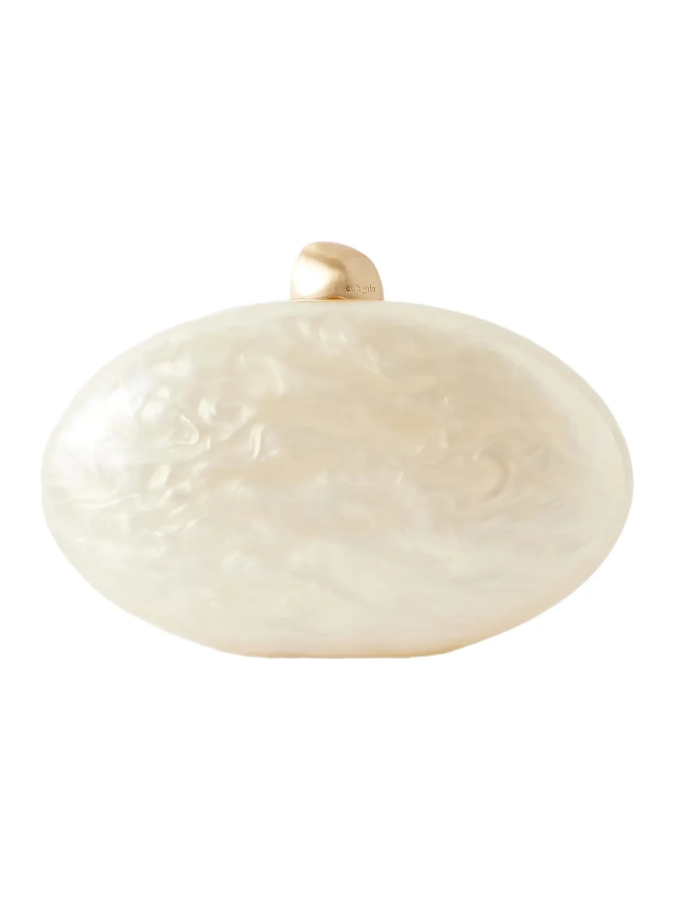 Eviana Marble-effect Clutch Eviana Marble-effect Clutch