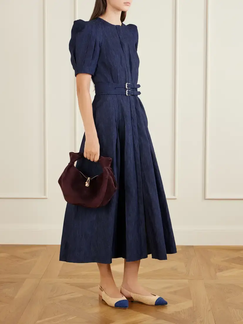 Gabriela Hearst Antonia Mini Suede Shoulder Bag | Thumbnail 3