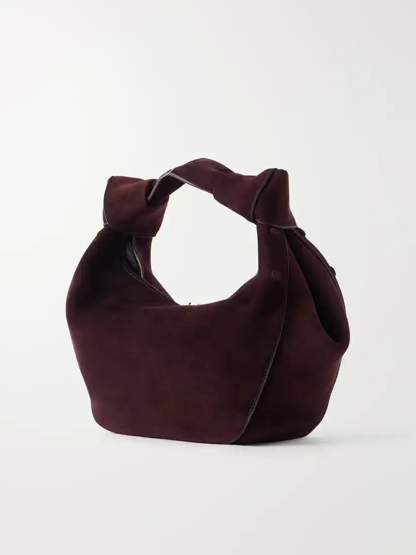 Gabriela Hearst Antonia Mini Suede Shoulder Bag | Thumbnail 4