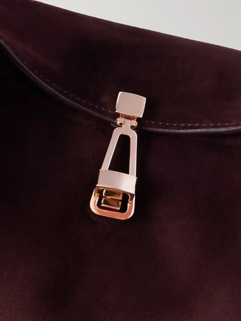 Gabriela Hearst Antonia Mini Suede Shoulder Bag | Thumbnail 5