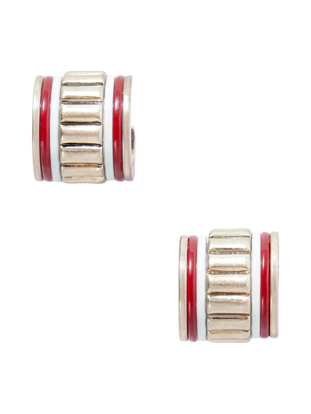 The Crimp Chubby Gold-tone Earrings The Crimp Chubby Gold-tone Earrings